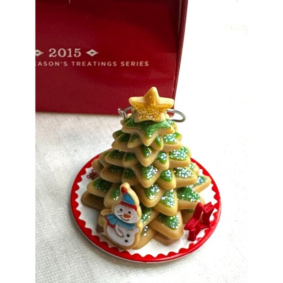Hallmark Keepsake 7th Seasons Treatings Sugar Cookie Christmas Tree 2015 Holiday - Picture 4 of 5